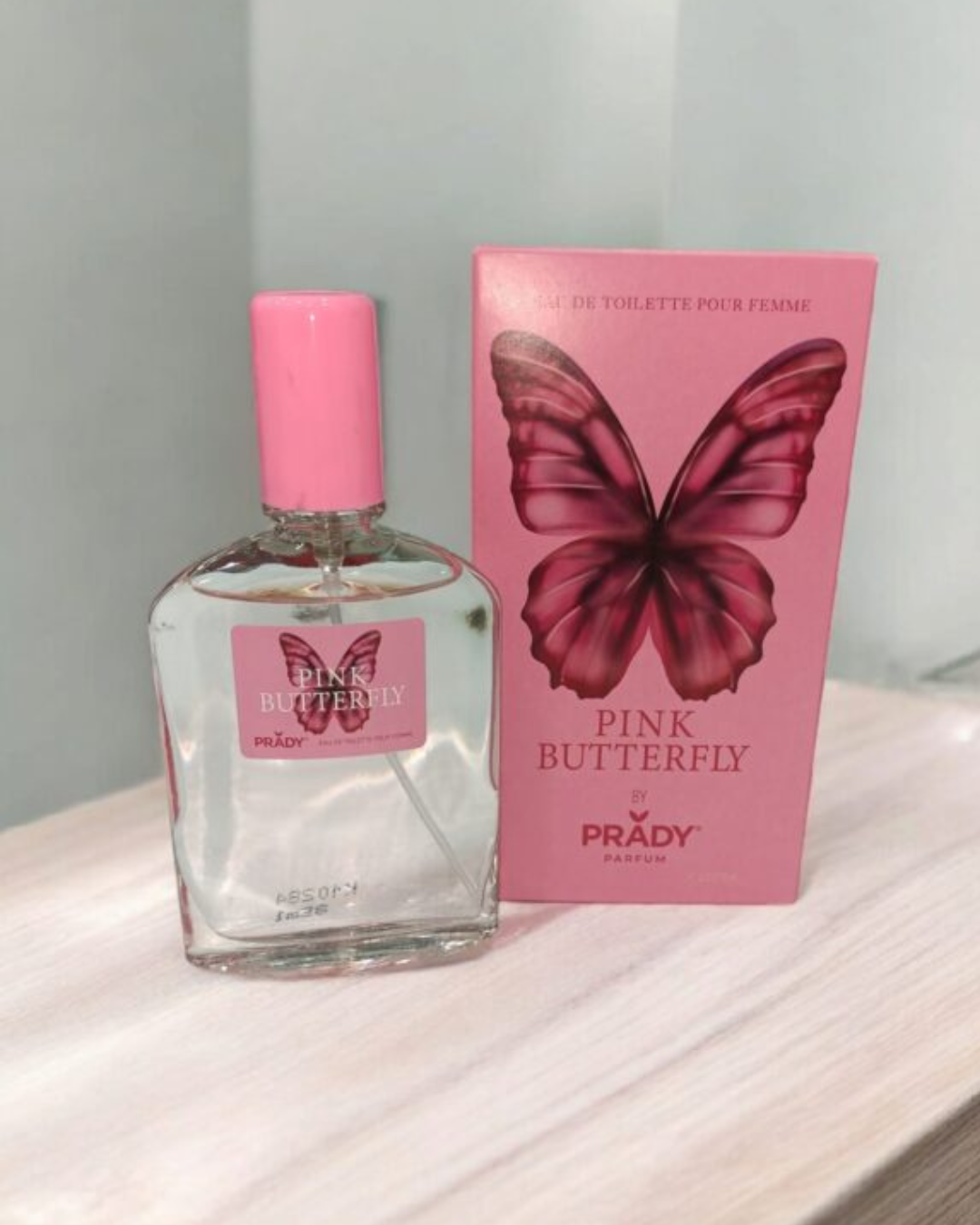 Perfume Pink Butterfly by Prady 90ml - Inspiración Olfativa de Alta Gama para Mujer