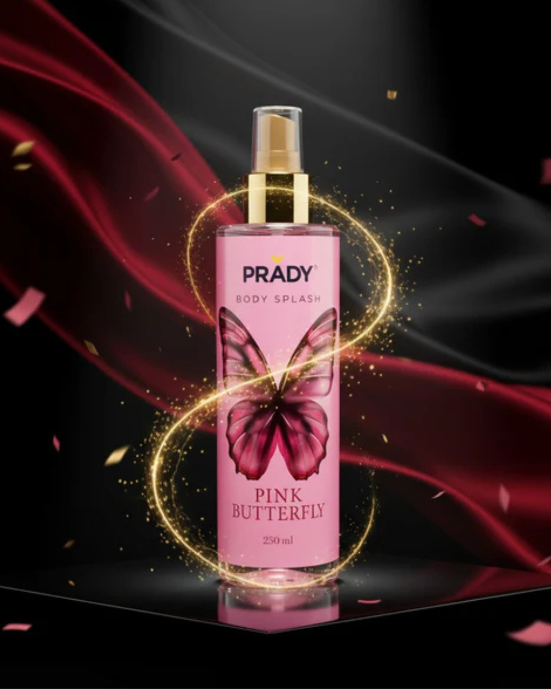 Body Splash Pink Butterfly by Prady 250ml - Bruma Corporal Refrescante Inspirada en Alta Gama