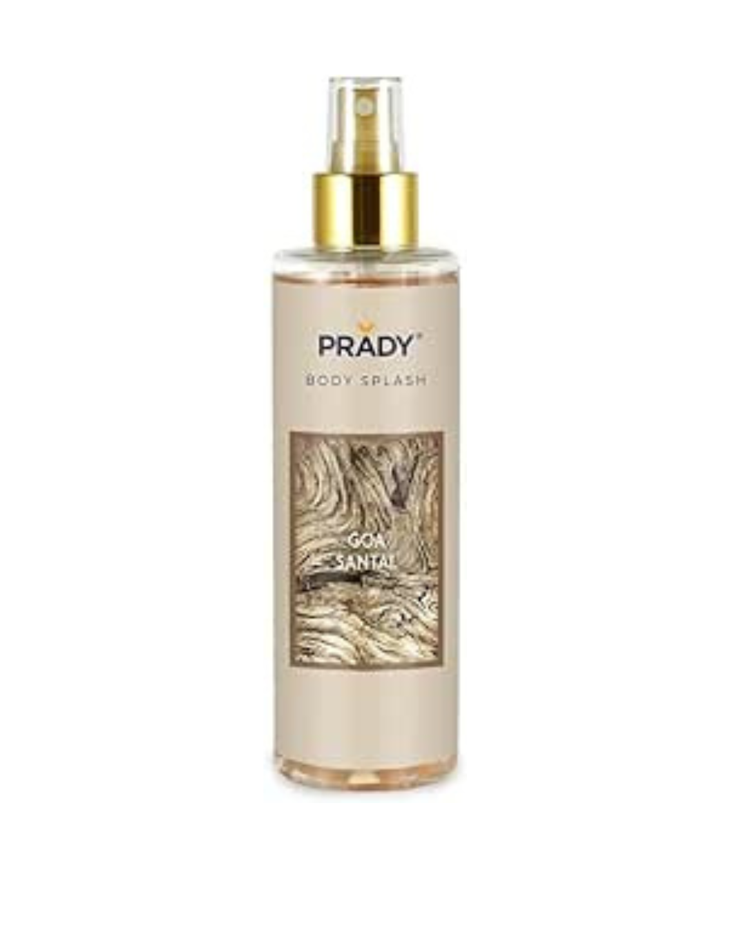 Bruma Perfumada Body Splash Prady - Goa Santal (250ml) - Fragancia Amaderada y Exótica