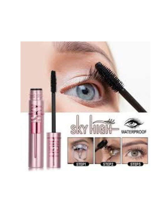 Set de Maquillaje Sky Line 3 en 1 – Kit Completo: Máscara Sky High, Eyeliner y Labial Matte