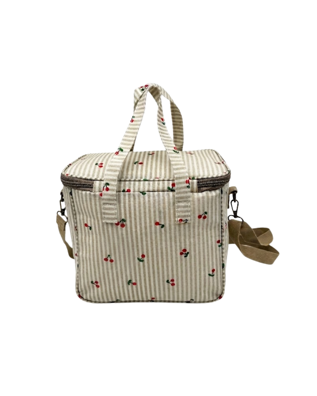 Nevera Portátil Térmica Cherry Garden verde – Tu Imprescindible de Verano