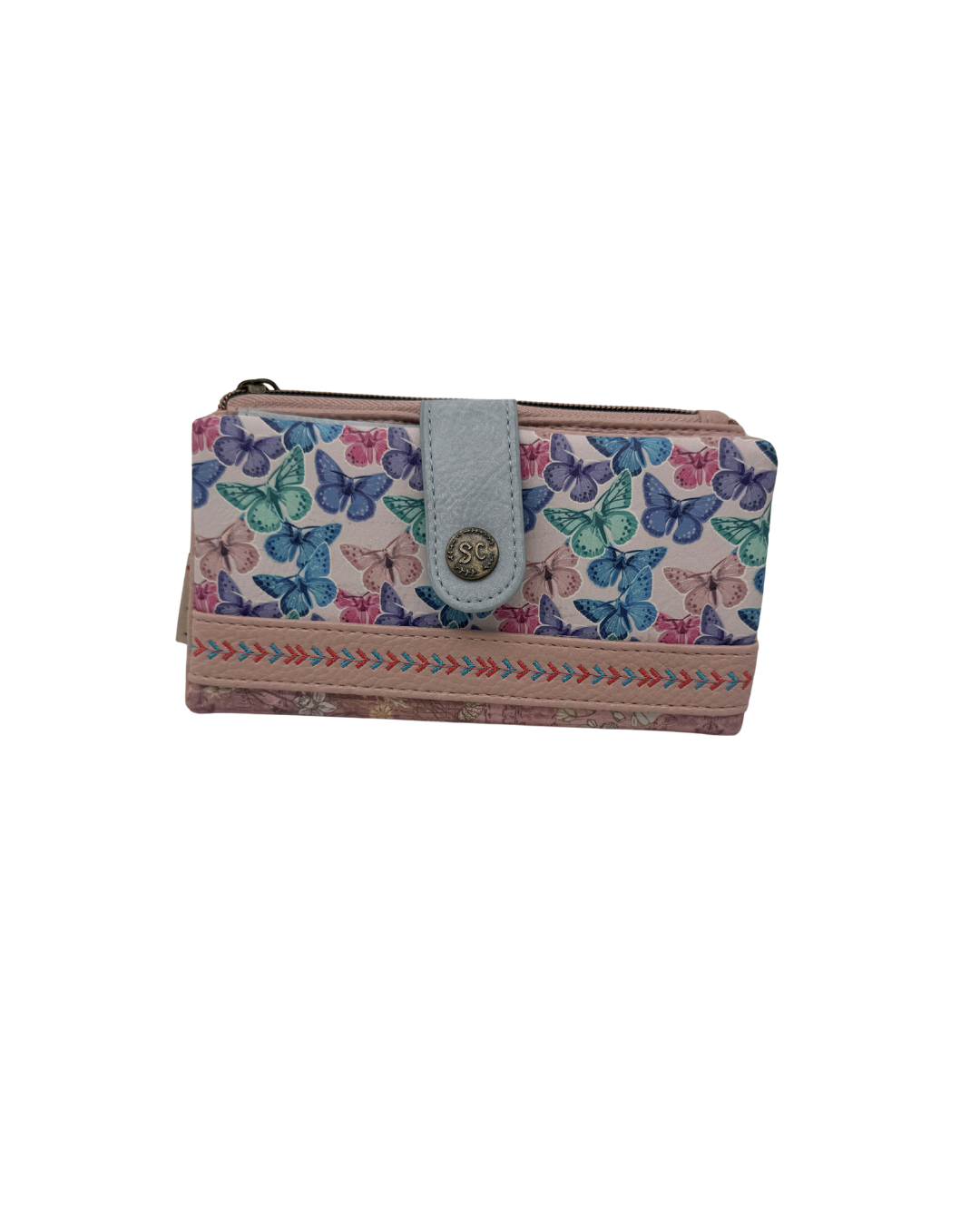 Cartera Monedero Sweet Candy – Ilustración Vintage Niña y Perrito