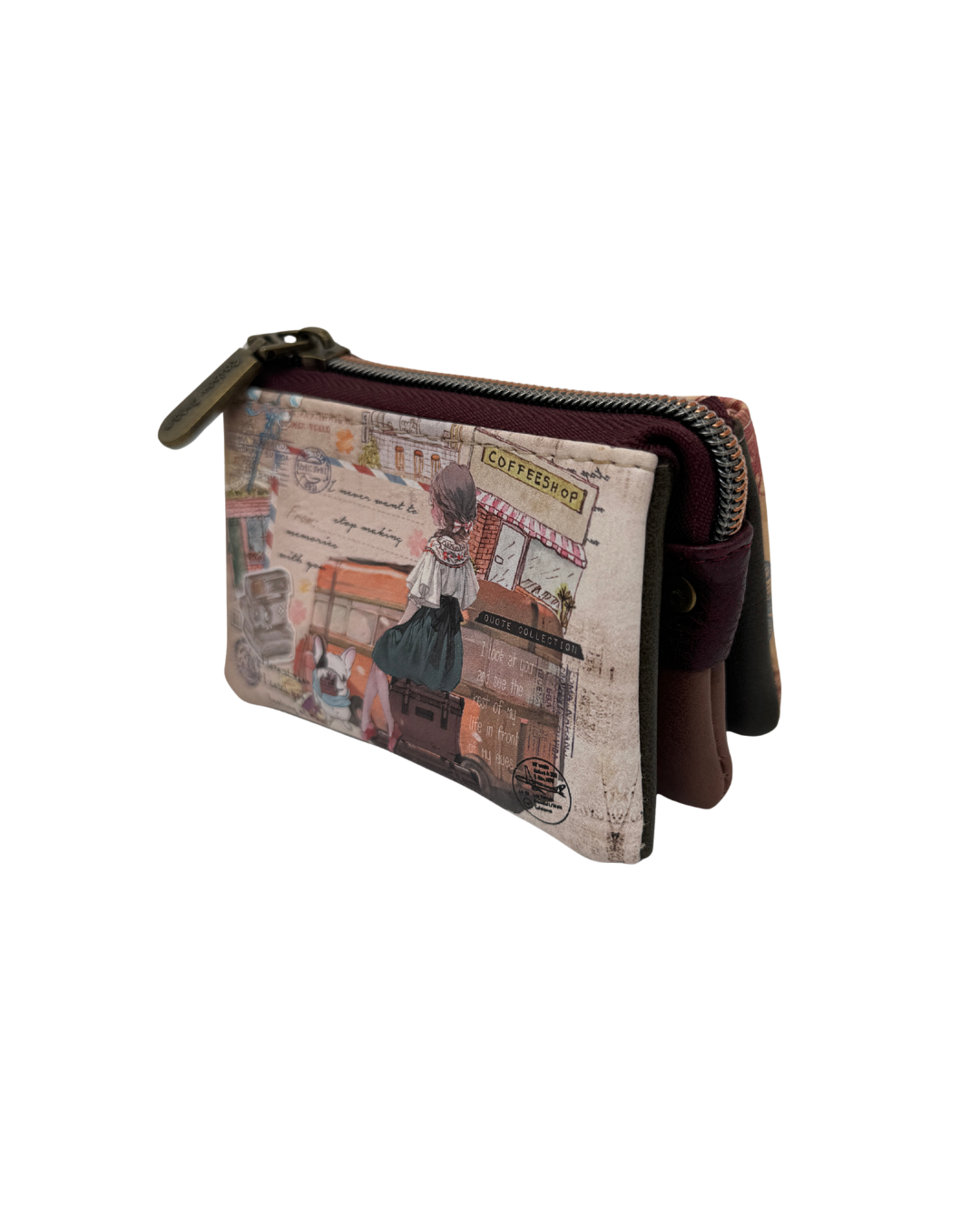 Monedero Pequeño Sweet Candy y Diseño Vintage para Mujer