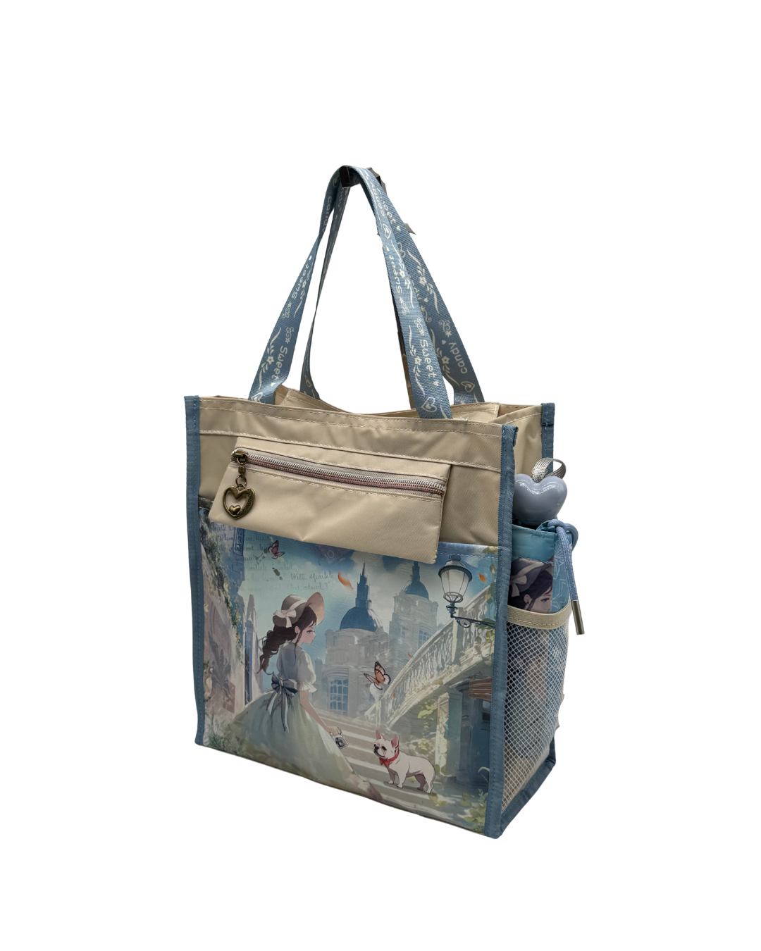 Bolso Tote Sweet Candy con Ilustración Vintage – Narella