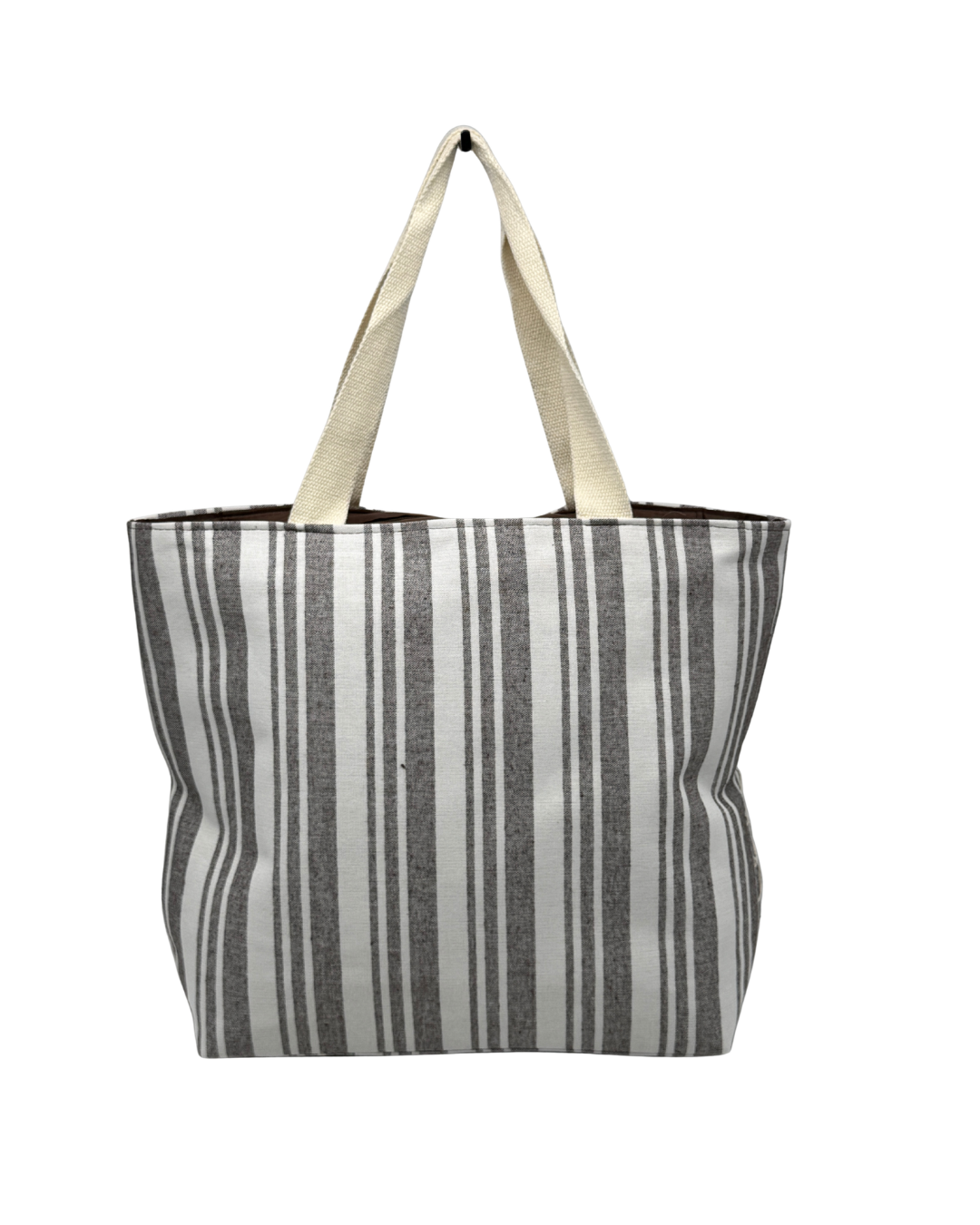 Bolso de Playa 3 en 1 con Cojín y Esterilla - Bolsa de Piscina a Rayas