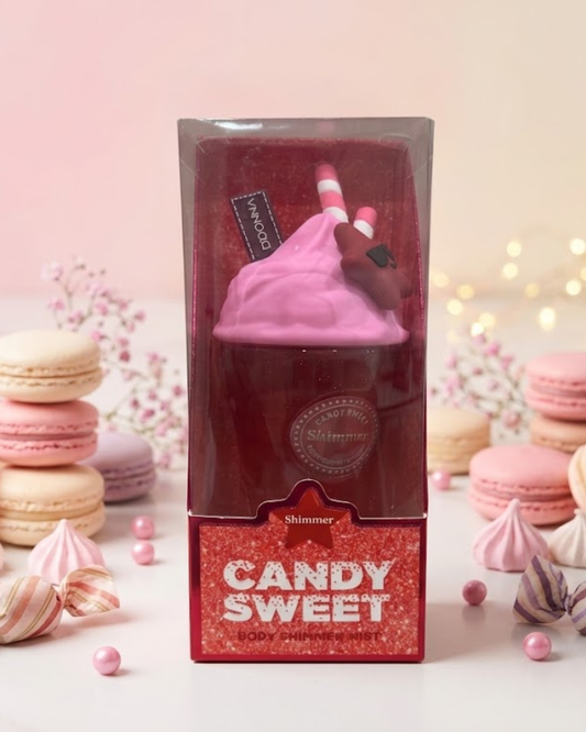 Bruma Corporal con Brillo Candy Sweet Shimmer D'DONNA 250 ml - Body Shimmer Mist
