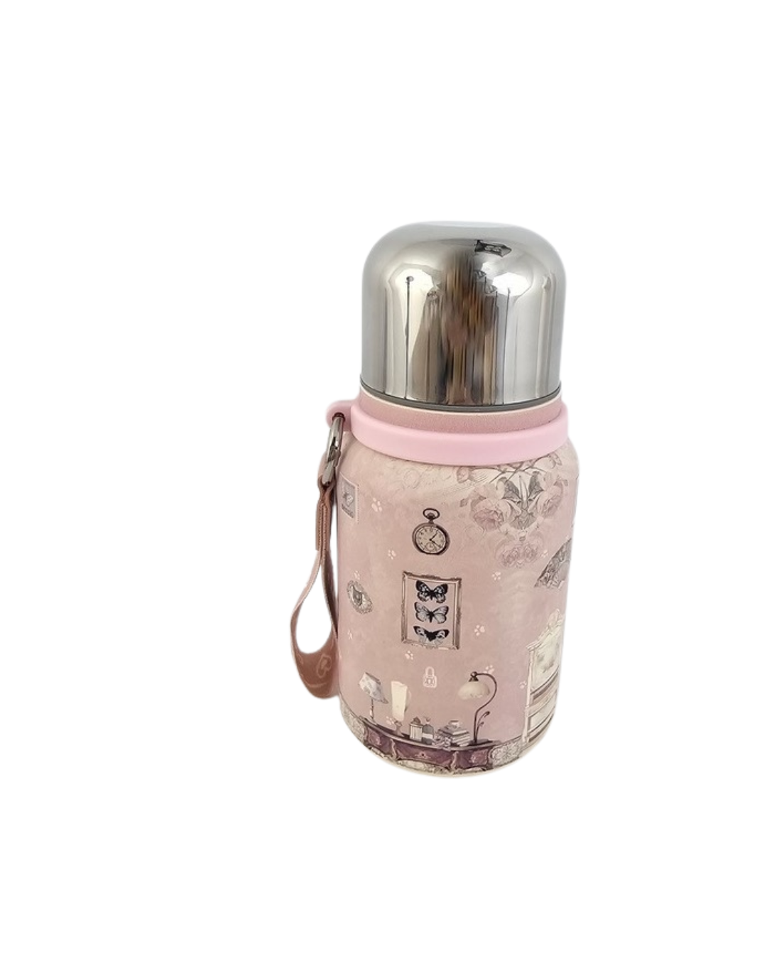 Termo Térmico Sweet Candy – Colección Exclusiva Gatos Vintage Rosa (Edición Limitada)