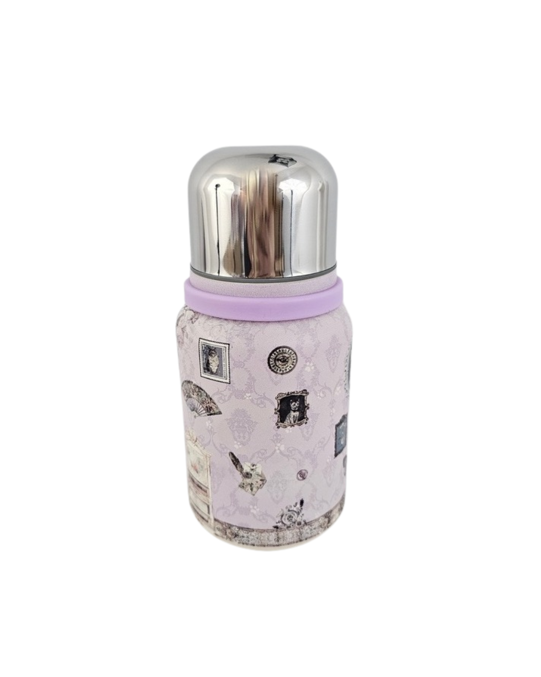 Termo Térmico Sweet Candy – Colección Exclusiva Bulldog Francés Lila Pastel (Edición Limitada