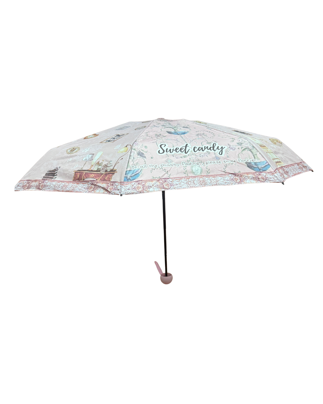Paraguas Plegable Mini Sweet Candy Edición Limitada con Funda Rígida