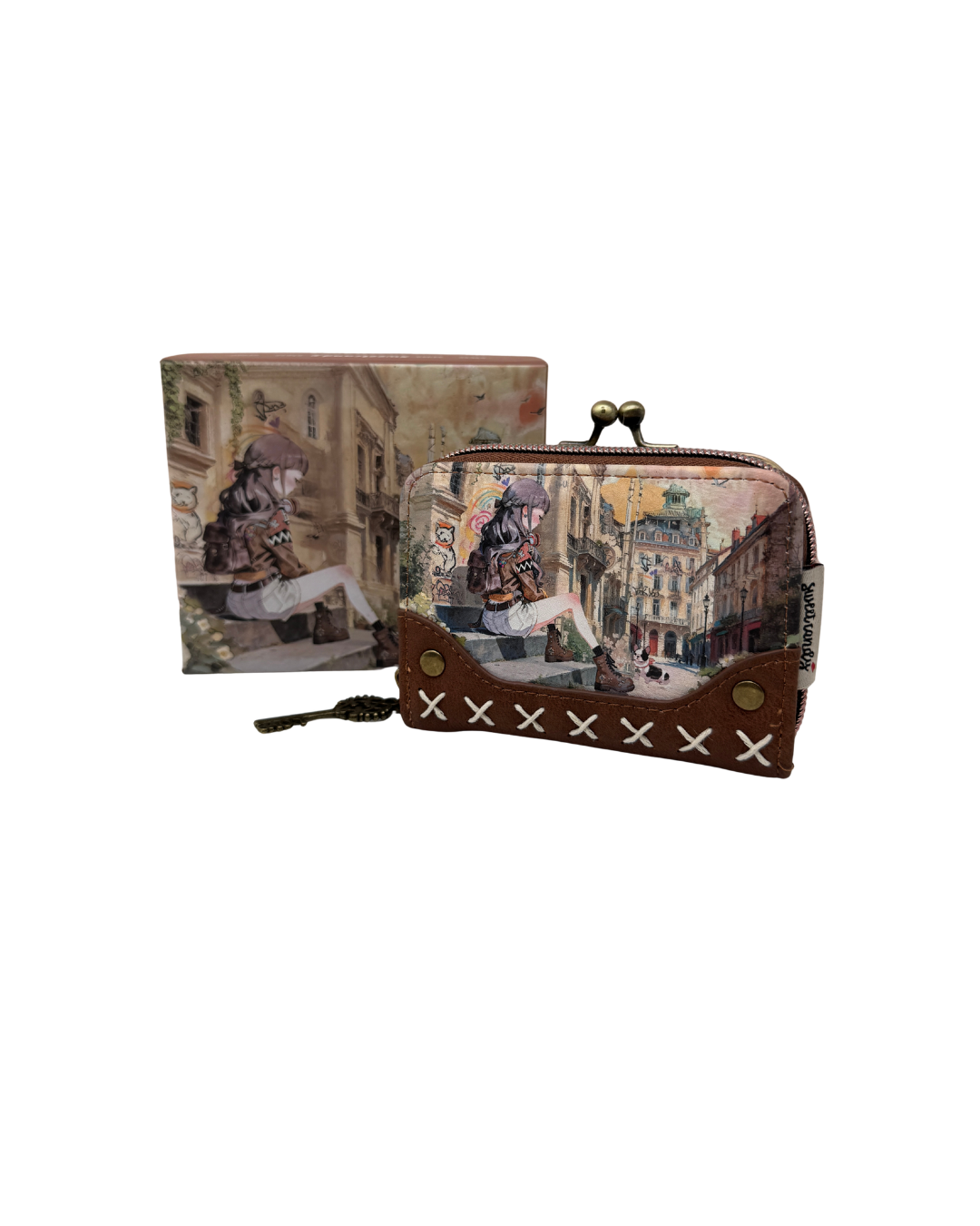 Cartera Sweet Candy Vintage City Marrón