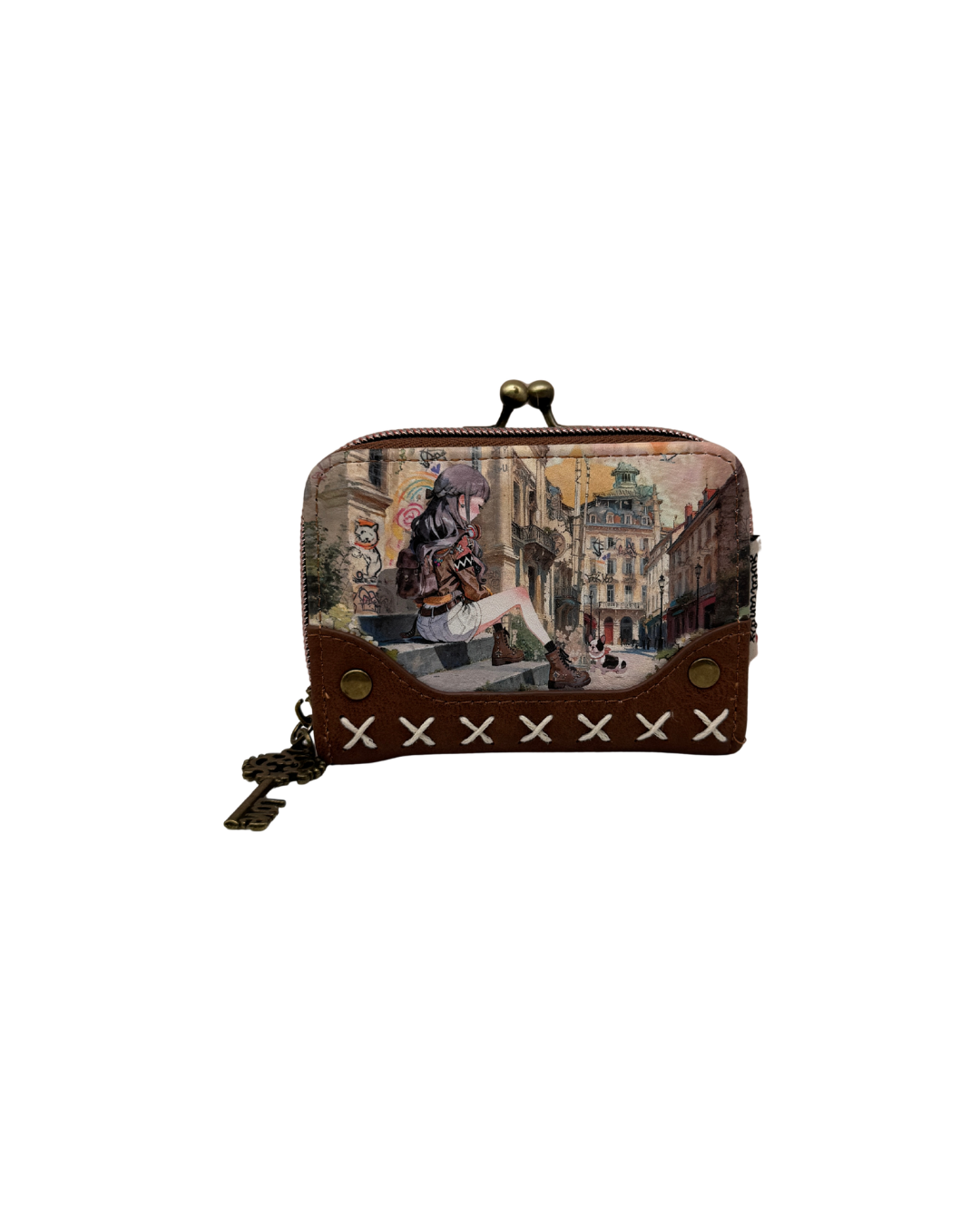 Cartera Sweet Candy Vintage City Marrón