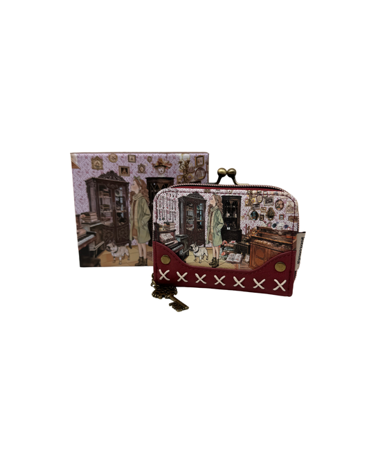 Cartera Sweet Candy Vintage Burdeos