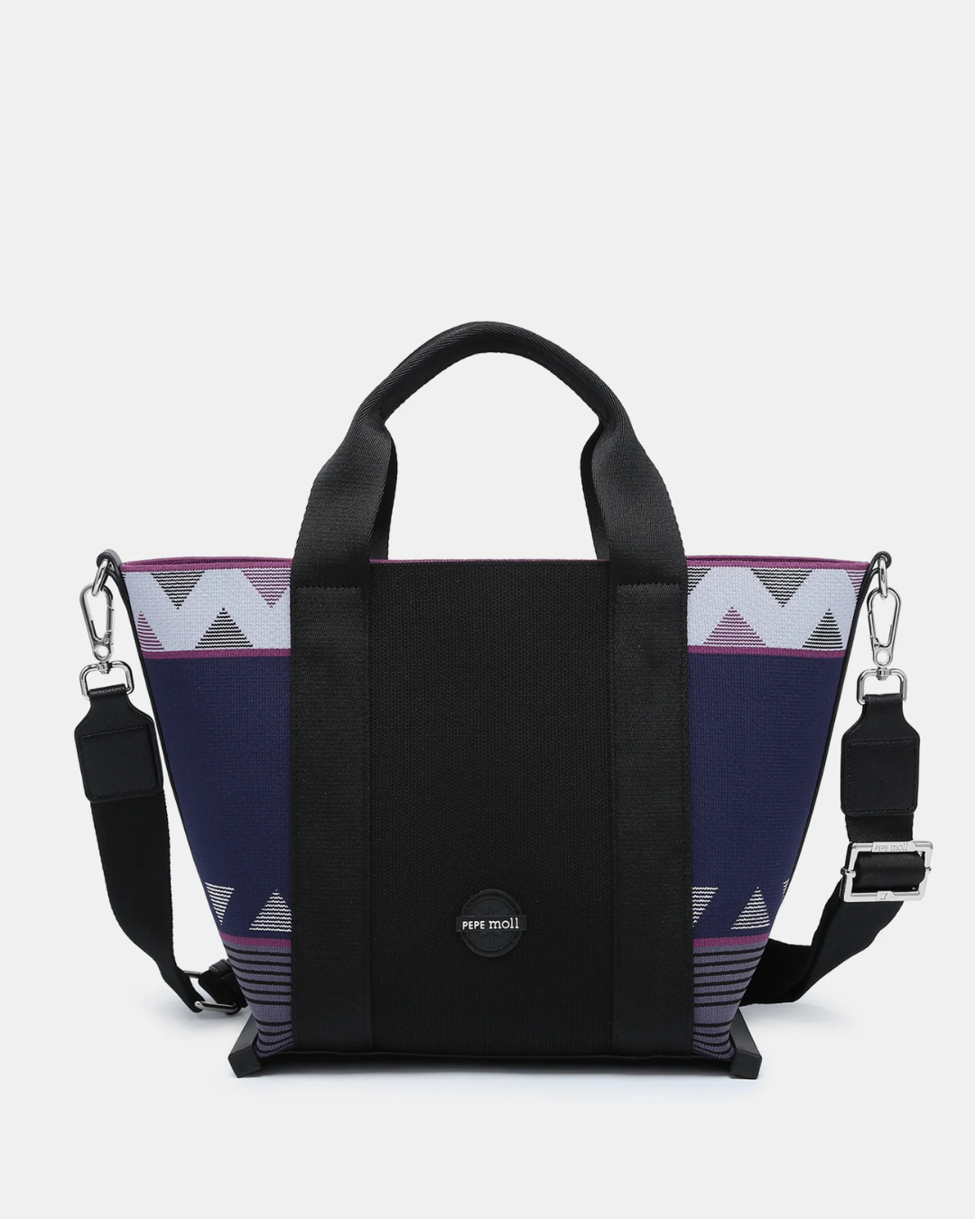 Bolso Shopper Pepe Moll Mujer con Bolso Interior Extraíble – Estampado Geométric