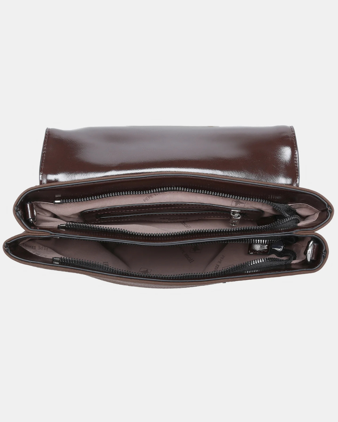 Bandolera Pepe Moll Mujer Marrón – Bolso Bandolera con Correa Ajustable