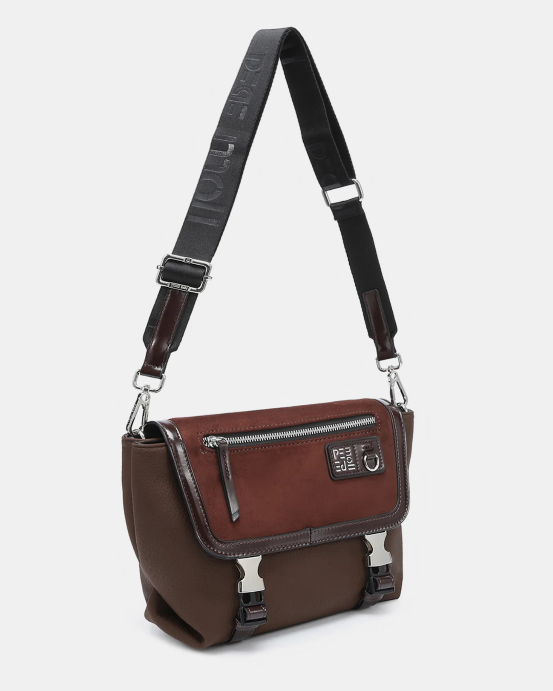 Bandolera Pepe Moll Mujer Marrón – Bolso Bandolera con Correa Ajustable