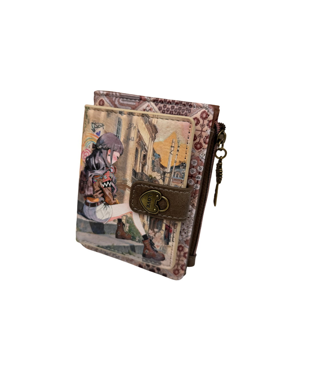 Cartera Billetera Sweet Candy Vintage con Caja a Juego – Chica Urbana