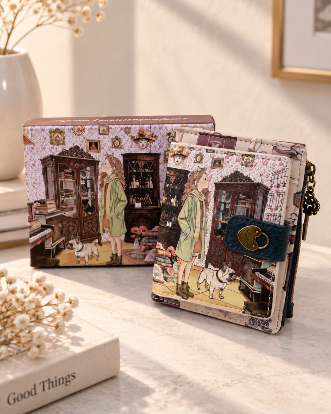 Cartera Sweet Candy Vintage con Caja a Juego – Edición Boutique