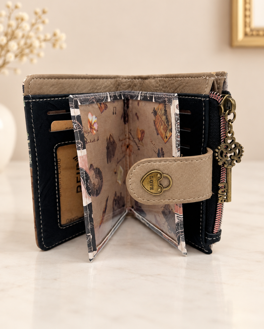 Monedero Sweet Candy motorista con caja de regalo