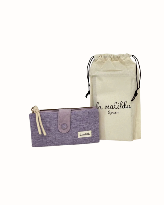 Cartera Grande La Matilda Violeta
