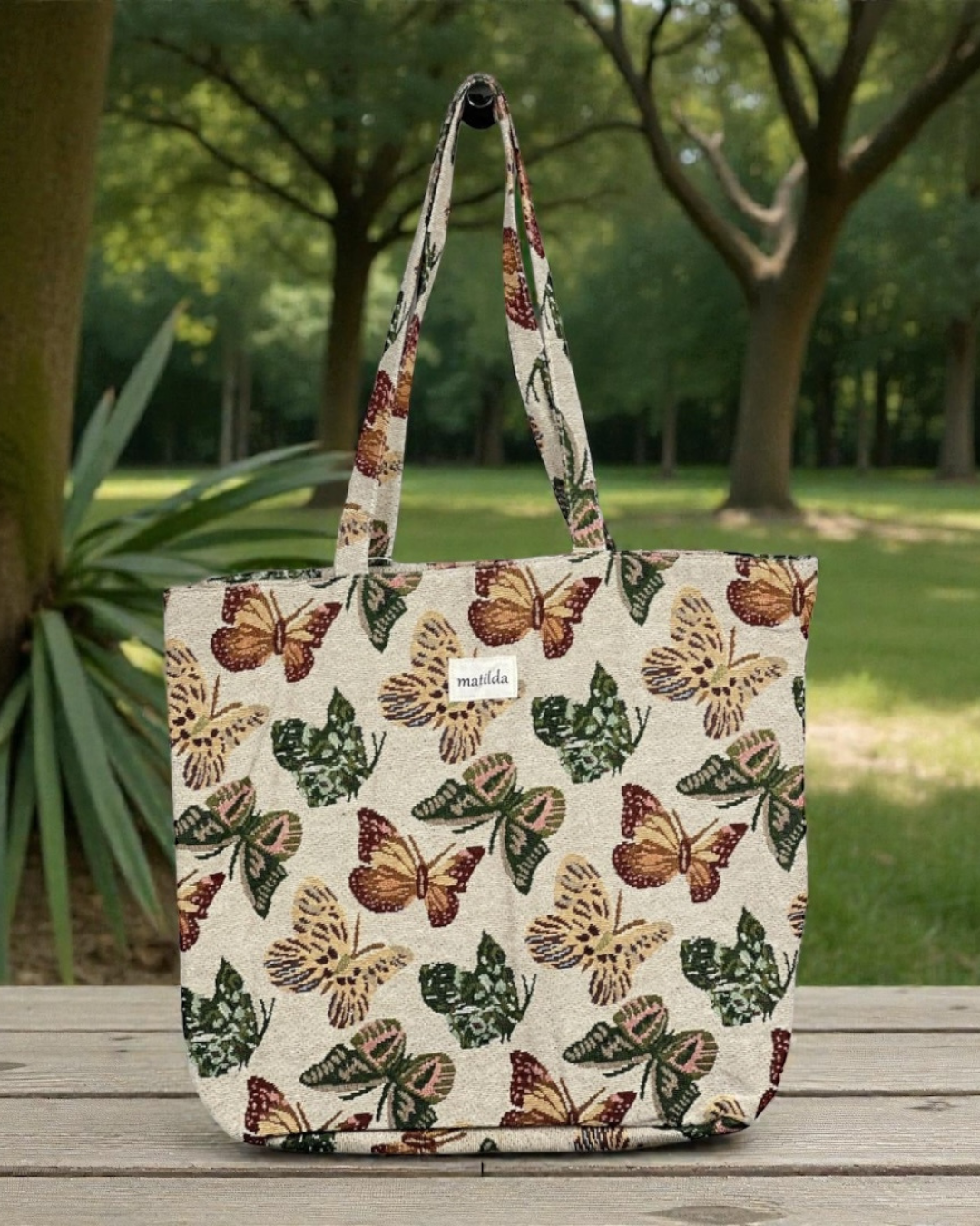 Bolso Shopper La Matilda Mariposas