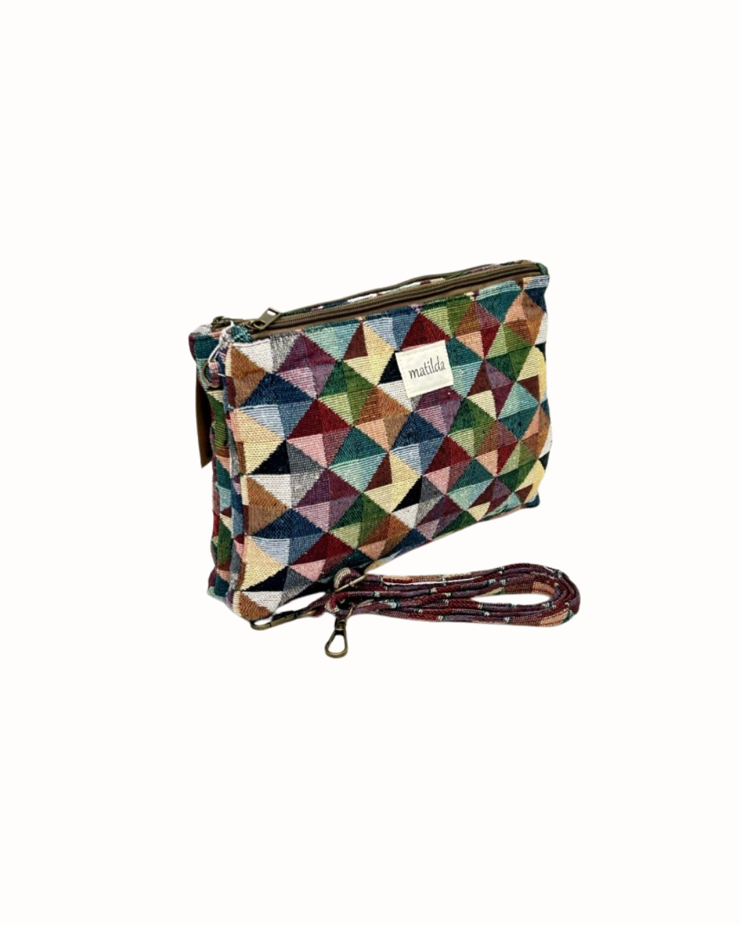 Bolso Doble  Bandolera La Matilda Mosaico