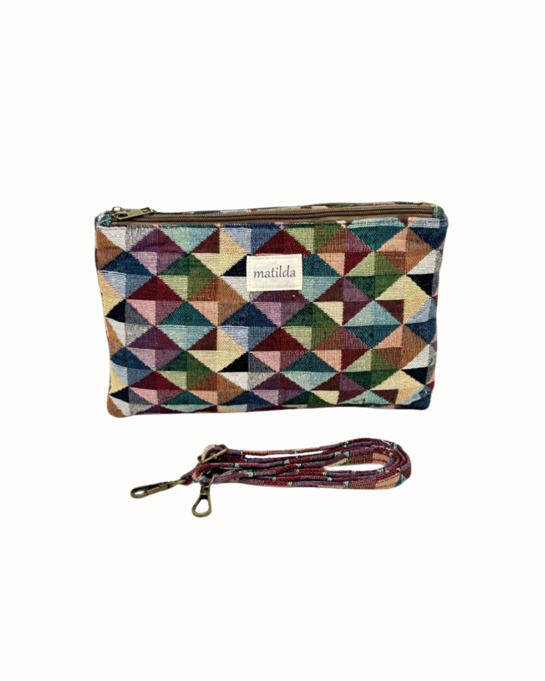 Bolso Doble  Bandolera La Matilda Mosaico