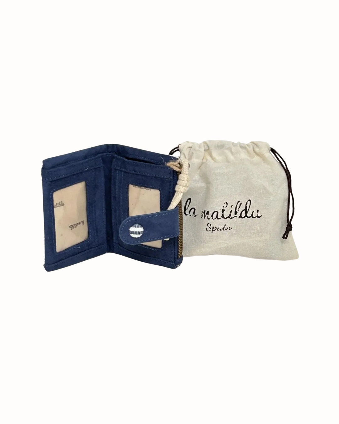 Cartera Pequeña Marinera La Matilda azul