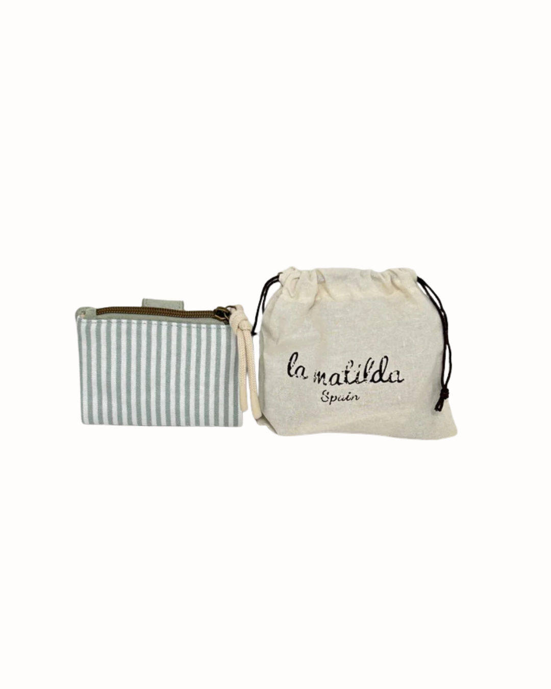 Cartera Pequeña Marinera La Matilda verde