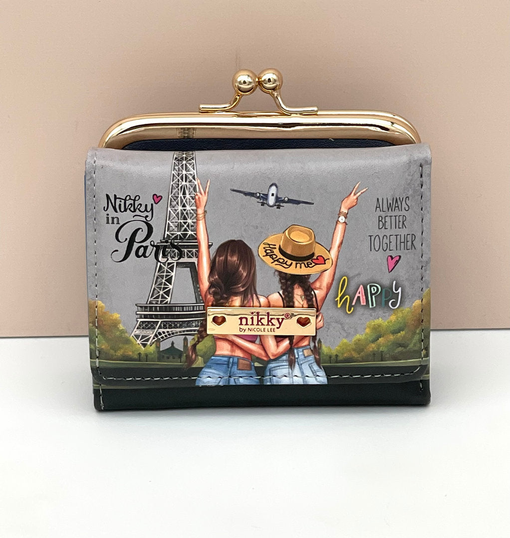 Cartera Desmontable en 2 Piezas Nikky