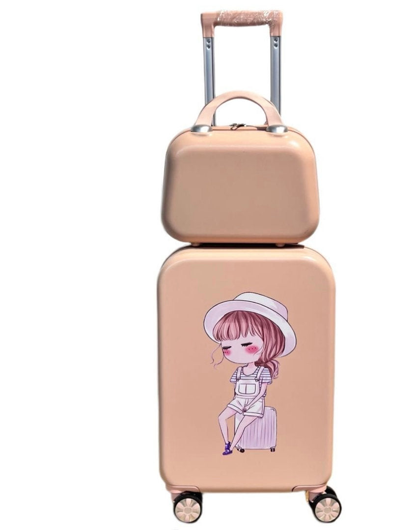 Maleta de Cabina Trolley de Viaje con Neceser a Juego Equipaje de Mano