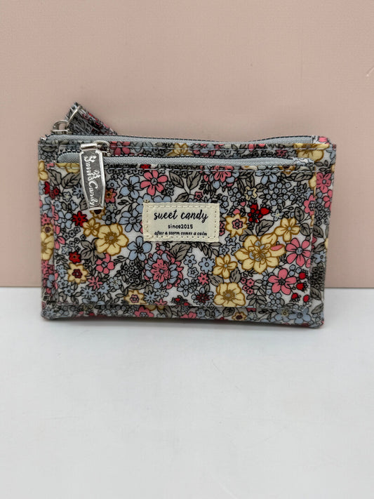 Monedero Impermeable Grande 2 Cremalleras Sweet Candy, Estampado Liberty