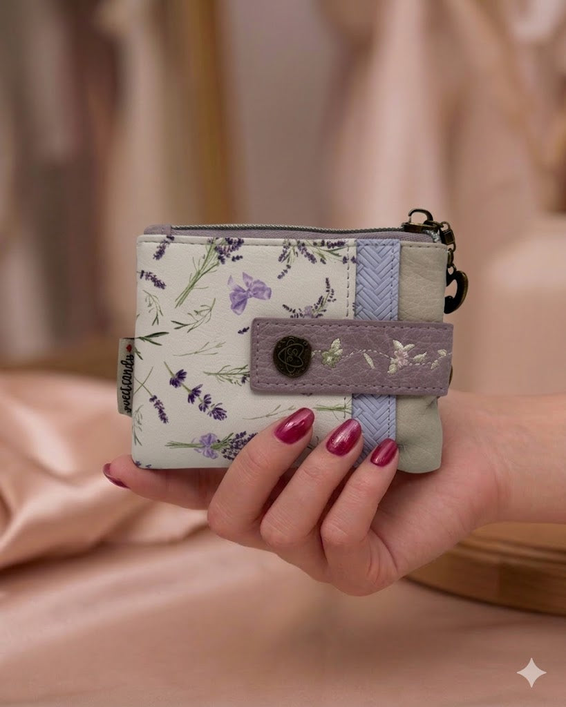 Monedero Sweet Candy con Caja de Regalo - Cartera de Mujer con Diseño Exclusivo y Doble Cremallera